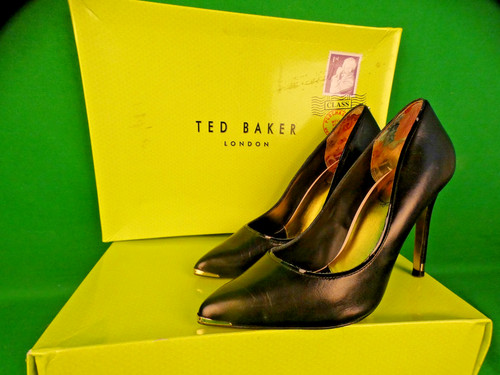 Ted baker black leather - black,