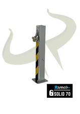 Telescopic Security Post Parking Bollard Driveway Post with Square Top