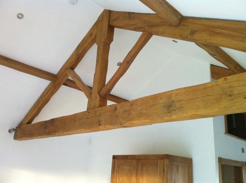 Wooden beam feature - , roof