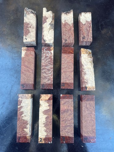 Red mallee burl burr - red, /