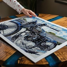 Rudge Ultser Motor Bike A3