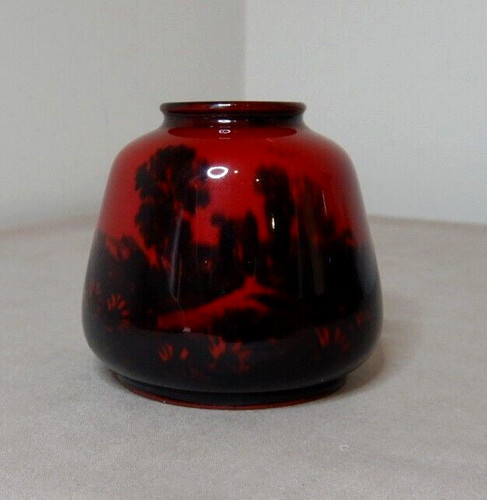Royal doulton small flambe - royal,