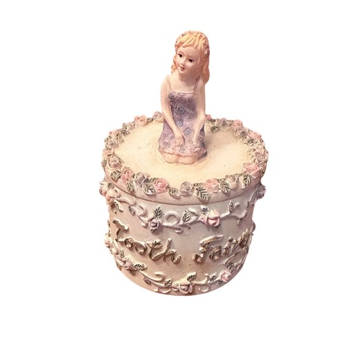 Dezine tooth fairy trinket box - fairy,