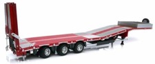 MARGE MODELS - Red NOOTEBOOM 3-axle machine carrier - 1/32 - MAR1813-01