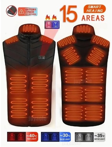 Heated vest gilet jacket - gilet,