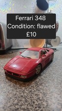 1/18 Scale Ferrari 348 Flawed