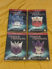 Transformers - Generation One - Series 1-4 - DVD Bundle - Region 2