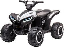 12V Kids ATV Battery Powered Ride on Car for Ages 3-8 Years, Electric Quad Bike