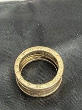 ✨ BVLGARI B.Zero1 14ct Yellow Gold Four-Band Ring Size T 7.2g Stunning Piece ✨