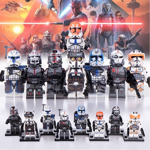 Custom lego star wars clone - star,