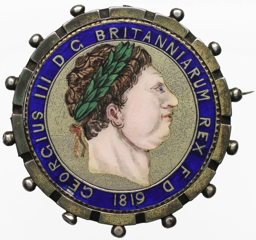 George iii enamelled crown - george,
