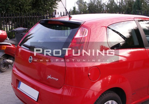 Rear spoiler for fiat grande - for,