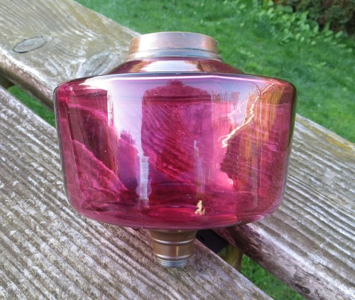 Antique cranberry glass - antique,