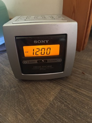 Sony dream machine clock - machine, am/fm