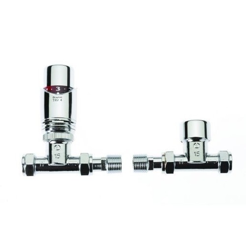 Drayton trv4 chrome straight - drayton,