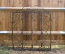 antique wrought iron garden gate