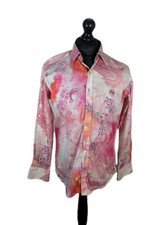 Claudio Lugli Pink Shirt Mens