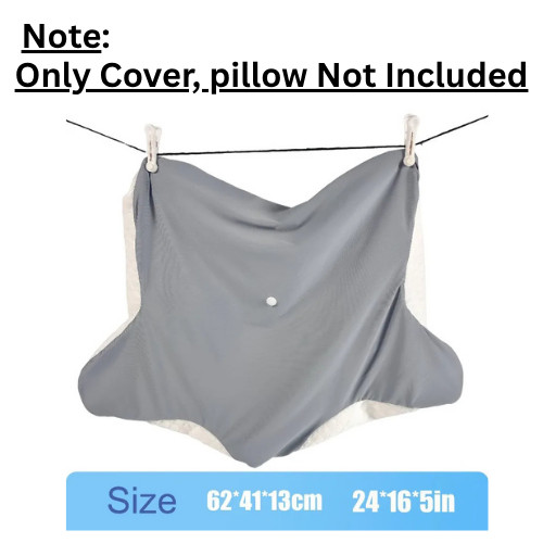 Cervical orthopedic pillowcase - cervical,
