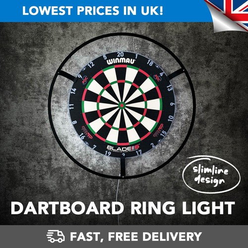 Dartboard ring light complete - dartboard,