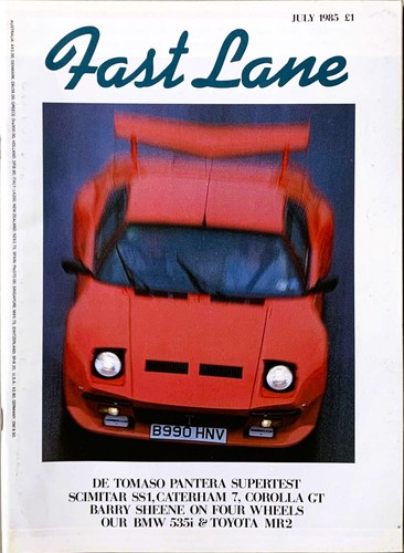Fast lane magazine jul 1985 - lane,