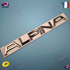 Alpina logo metal chrome emblem sticker