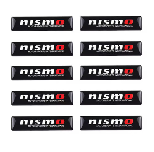 10pcs nismo car badge 6cm - 10pcs,