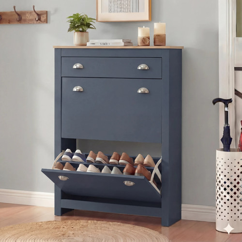 Drawer shoes cabinet storage - 3,