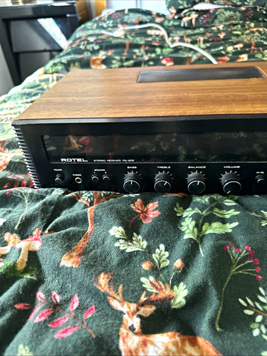 Vintage rotel 202 stereo - rotel, rx-202