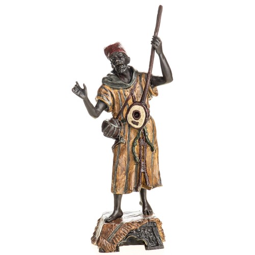 Fabulous bronze sculpture - , man