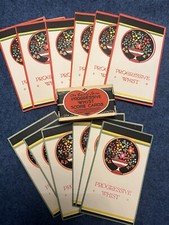 VINTAGE Progressive Whist Score Card The Dainty Series No.963 