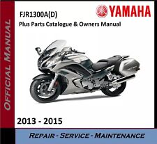 Yamaha FJR1300 FJR1300A Workshop Service Repair Manual 2013 - 2015 on USB