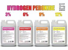 HYDROGEN PEROXIDE 3% 6% 9% 12% 5 LITRE ✅ SAME DAY DISPATCH ✅ UK MADE