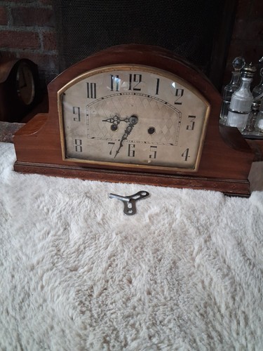 Mantle clock vintage large - vintage,,