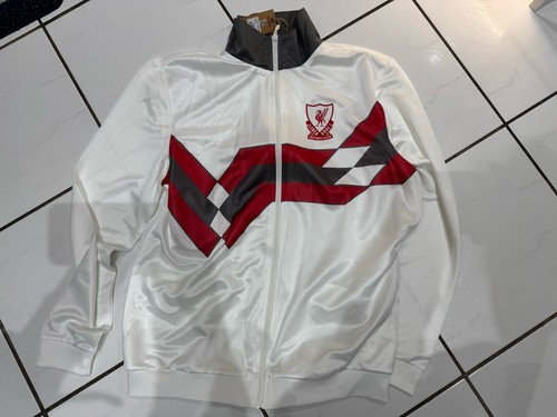 Liverpool track jacket white - liverpool,