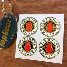 BORRANI ALLOY WIRE WHEEL STICKERS 4 x 26mm