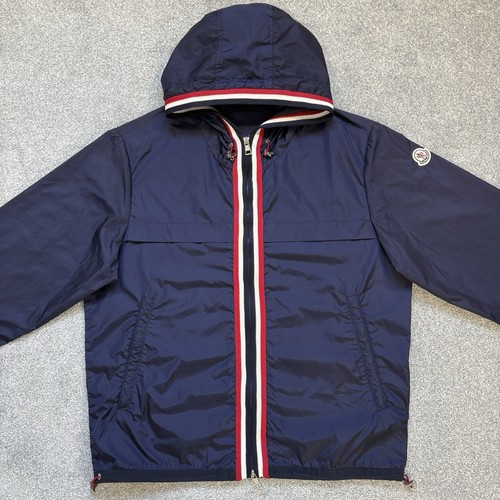 Moncler anton navy windbreaker - navy,