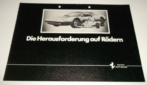 Ferrari brochure 1976 german - brochure,