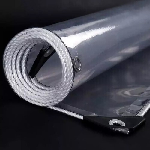 Clear tarpaulin waterproof - clear,