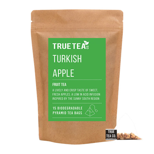 Turkish apple pyramid tea bags - apple,