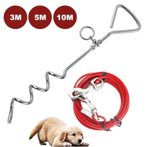 Heavy duty dog tether - duty, anchor