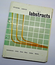 PLESSEY Semiconductors Limited /Technical Laboratory Manual Transistor Data Rare
