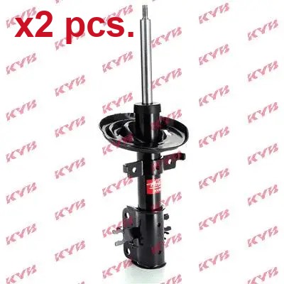 Pcs front shock - front,