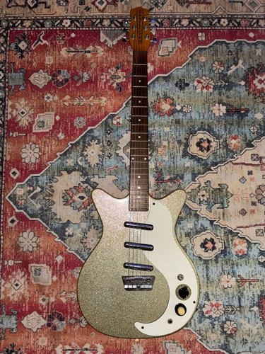 Danelectro silver sparkle - silver,