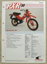 HONDA PXR50 MOPED Sales
