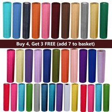 25M x 29CM Organza Roll Fabric