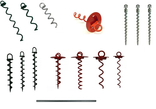 Strong steel ground - steel, anchor