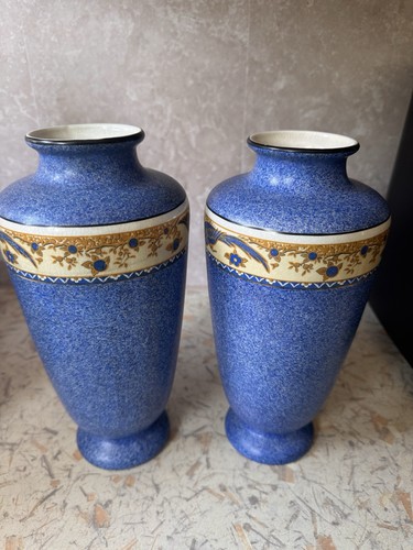 Pair antique doulton - of,