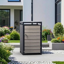 Wheelie Bin Storage - Single/Double/Triple- Anthracite or Wood Grain!