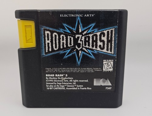 Road rash sega mega - road,
