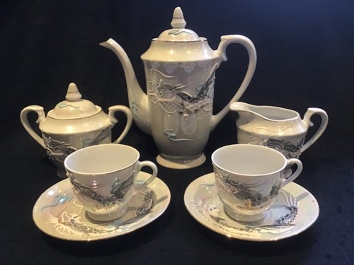 Vintage chinese china coffee - vintage,